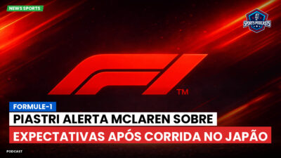 Formula 1 Podcast: Formule-1 : Piastri alerta McLaren sobre expectativas após corrida no Japão