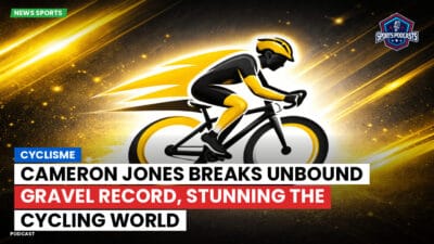 Cycling Podcast: Cyclisme : Cameron Jones breaks Unbound Gravel record, stunning the cycling world