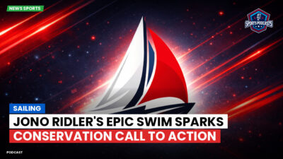 Sailing Podcast: Jono Ridler's Epic Swim Sparks Conservation Call to Action