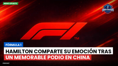 Formula 1 Podcast: Fórmula 1 : Hamilton comparte su emoción tras un memorable podio en China