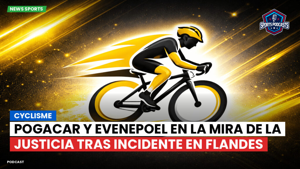 Cyclisme Podcast: Cyclisme : Pogacar y Evenepoel en la mira de la justicia tras incidente en Flandes