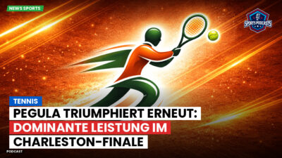Tennis Podcast: Tennis : Pegula triumphiert erneut: Dominante Leistung im Charleston-Finale