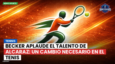 Tenis Podcast: Tennis : Becker aplaude el talento de Alcaraz: un cambio necesario en el tenis