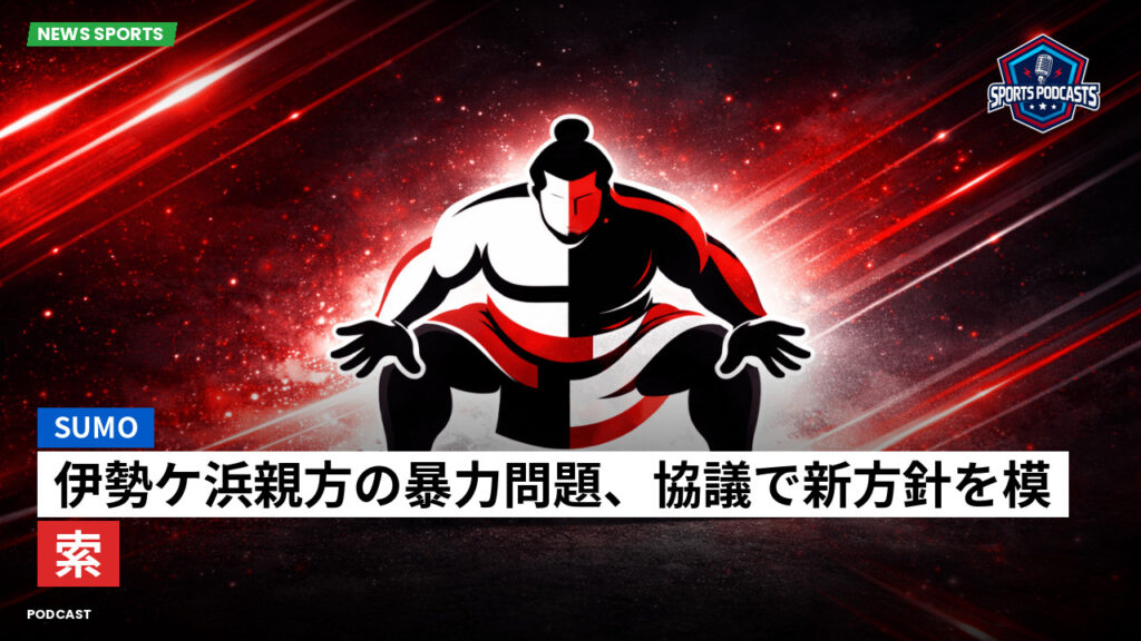 Sumo Podcast: 伊勢ケ浜親方の暴力問題、協議で新方針を模索