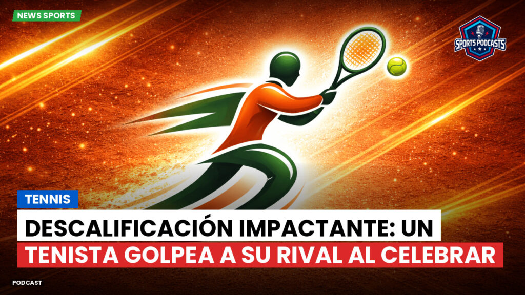 Tennis Podcast: Tennis : Descalificación impactante: un tenista golpea a su rival al celebrar