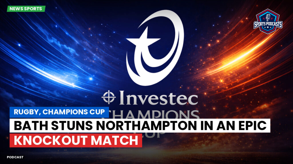 Champions Cup Podcast: Rugby, Champions Cup: Bath stuns Northampton in an epic knockout match