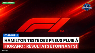 Formule 1 Podcast: Formule-1 : Hamilton teste des pneus pluie à Fiorano : résultats étonnants!