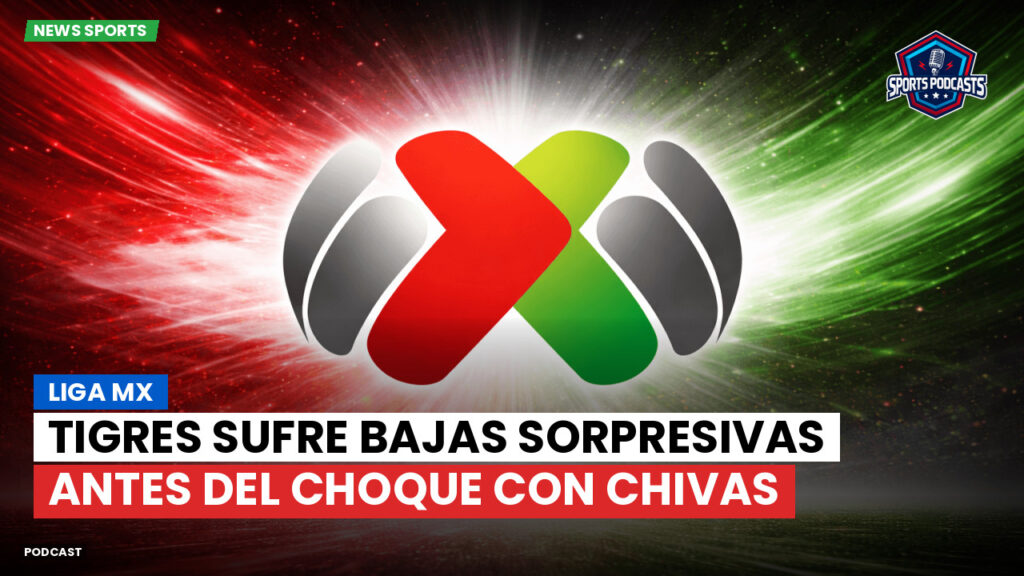 Liga Mx Podcast: Tigres sufre bajas sorpresivas antes del choque con Chivas