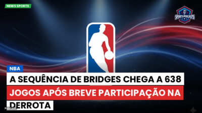 NBA Podcast: NBA : A sequência de Bridges chega a 638 jogos após breve participação na derrota