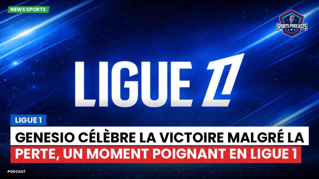 Ligue 1 Podcast: Ligue 1 : Genesio célèbre la victoire malgré la perte, un moment poignant en Ligue 1
