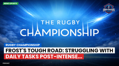 Rugby Championship Podcast: Rugby Championship : Frost's Tough Road: Struggling with Daily Tasks Post-Intense...