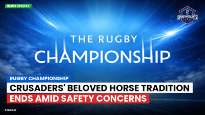 Rugby Championship Podcast: Rugby Championship : Crusaders' beloved horse tradition ends amid safety concerns