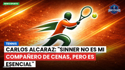 Tenis Podcast: Tennis : Carlos Alcaraz: "Sinner no es mi compañero de cenas, pero es esencial"