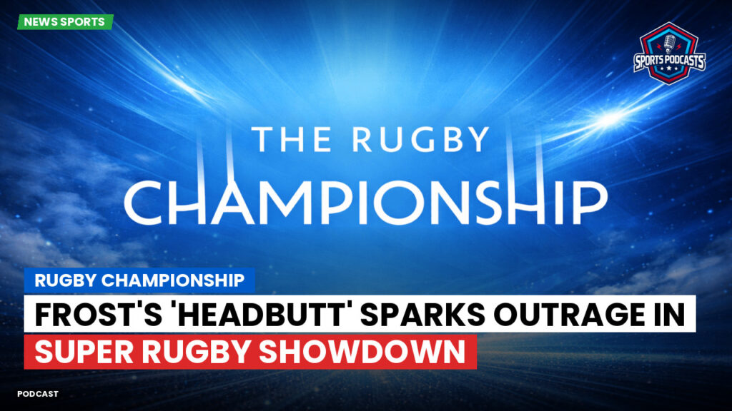 Rugby Championship Podcast: Rugby Championship : Frost's 'headbutt' sparks outrage in Super Rugby showdown