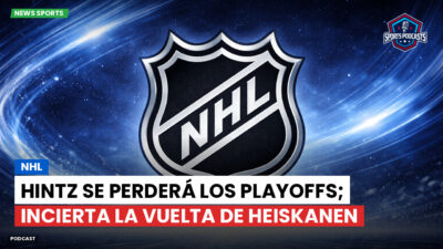 NHL Podcast: NHL : Hintz se perderá los playoffs; incierta la vuelta de Heiskanen