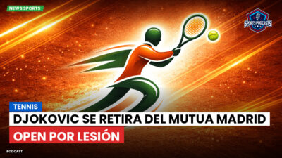 Tenis Podcast: Tennis : Djokovic se retira del Mutua Madrid Open por lesión
