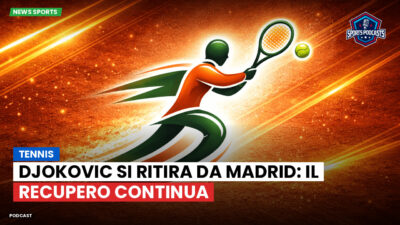 Tennis Podcast: Tennis : Djokovic si ritira da Madrid: il recupero continua