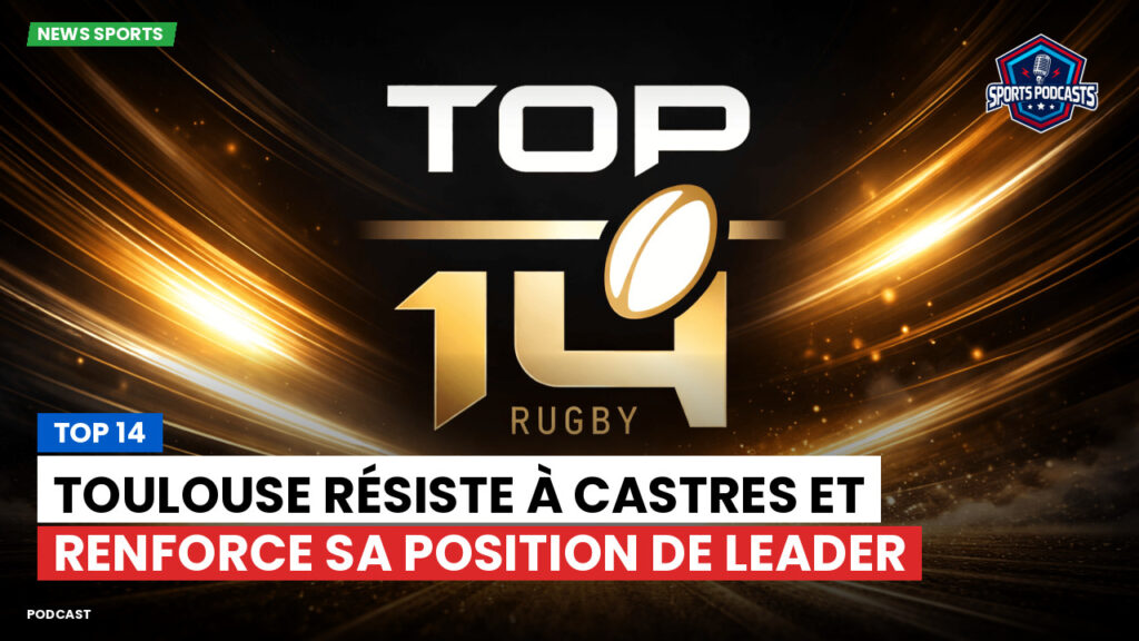 Top 14 Podcast: Top 14 : Toulouse résiste à Castres et renforce sa position de leader