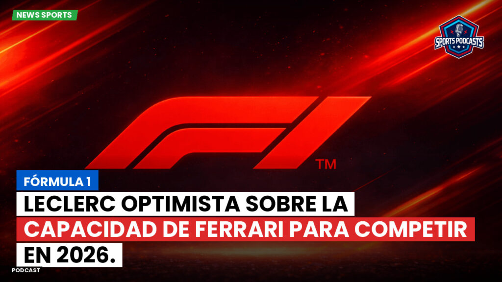 Formule 1 Podcast: Fórmula 1 : Leclerc optimista sobre la capacidad de Ferrari para competir en 2026.