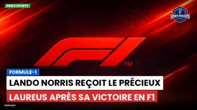Formule 1 Podcast: Formule-1 : Lando Norris reçoit le précieux Laureus après sa victoire en F1
