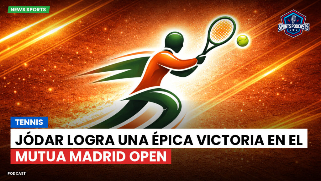 Tennis Podcast: Tennis : Jódar logra una épica victoria en el Mutua Madrid Open