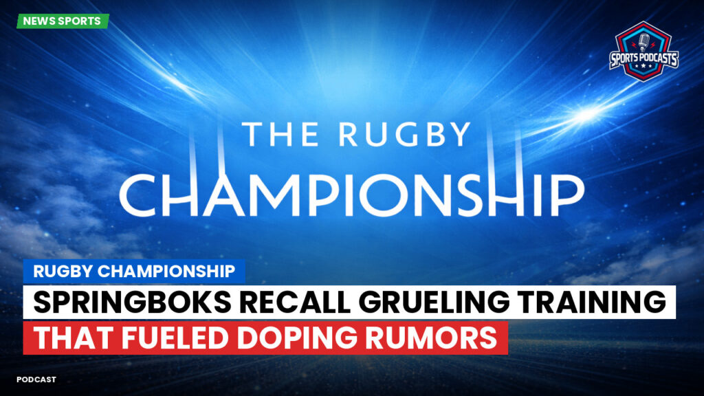 Rugby Championship Podcast: Rugby Championship : Springboks recall grueling training that fueled doping rumors