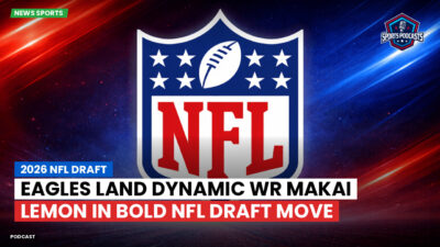 NFL Podcast: 2026 NFL Draft : Eagles Land Dynamic WR Makai Lemon in Bold NFL Draft Move