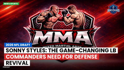 MMA Podcast: 2026 NFL Draft : Sonny Styles: The Game-Changing LB Commanders Need for Defense Revival