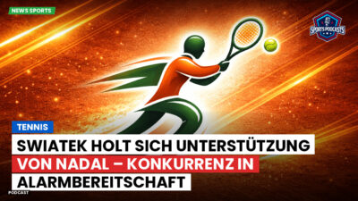 Tennis Podcast: Tennis : Swiatek holt sich Unterstützung von Nadal – Konkurrenz in Alarmbereitschaft