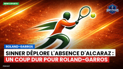 Tennis Podcast: Roland-Garros : Sinner déplore l'absence d'Alcaraz : un coup dur pour Roland-Garros
