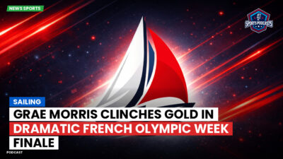 Sailing Podcast: Grae Morris clinches gold in dramatic French Olympic Week finale