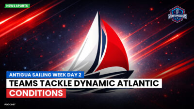 Sailing Podcast: Antigua Sailing Week Day 2: Teams Tackle Dynamic Atlantic Conditions