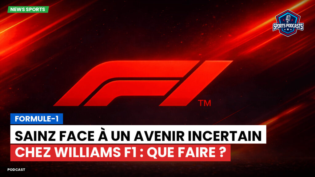 Formule 1 Podcast: Formule-1 : Sainz face à un avenir incertain chez Williams F1 : que faire ?