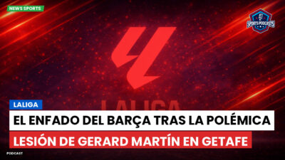 LaLiga Podcast: LaLiga : El enfado del Barça tras la polémica lesión de Gerard Martín en Getafe