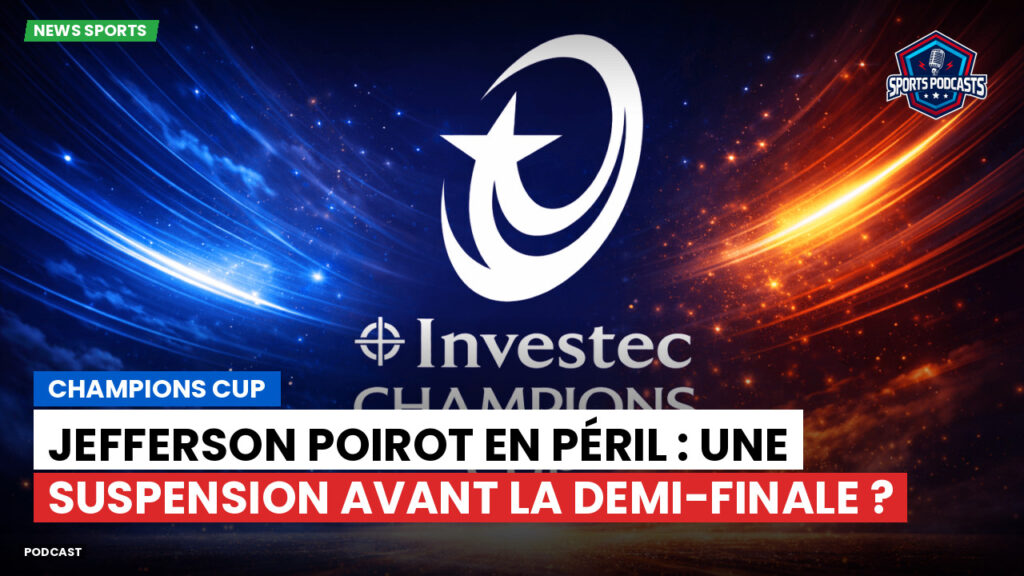 Champions Cup Podcast: Champions Cup : Jefferson Poirot en péril : une suspension avant la demi-finale ?