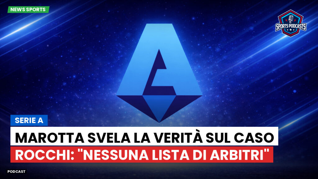 Serie A Podcast: Serie A : Marotta svela la verità sul caso Rocchi: "Nessuna lista di arbitri"