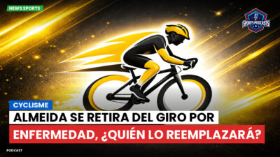 Ciclismo Podcast: Cyclisme : Almeida se retira del Giro por enfermedad, ¿quién lo reemplazará?