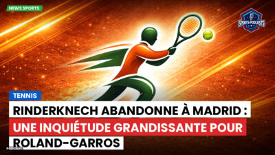 Tennis Podcast: Tennis : Rinderknech abandonne à Madrid : une inquiétude grandissante pour Roland-Garros