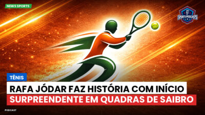 Tênis Podcast: Tênis : Rafa Jódar faz história com início surpreendente em quadras de saibro