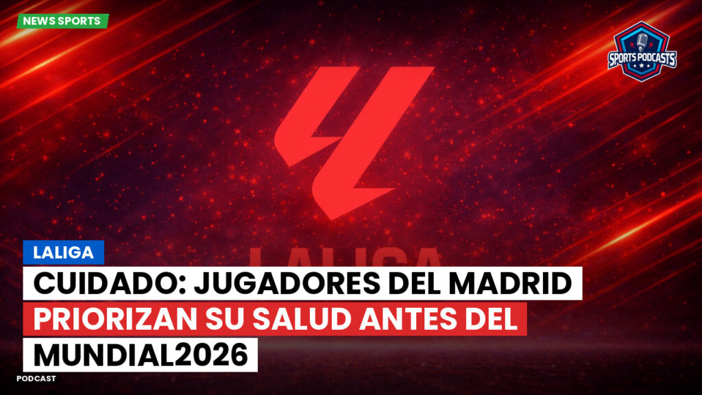 Laliga Podcast: LaLiga : Cuidado: jugadores del Madrid priorizan su salud antes del Mundial2026