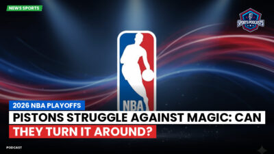 NBA Podcast: 2026 NBA playoffs : Pistons Struggle Against Magic: Can They Turn It Around?