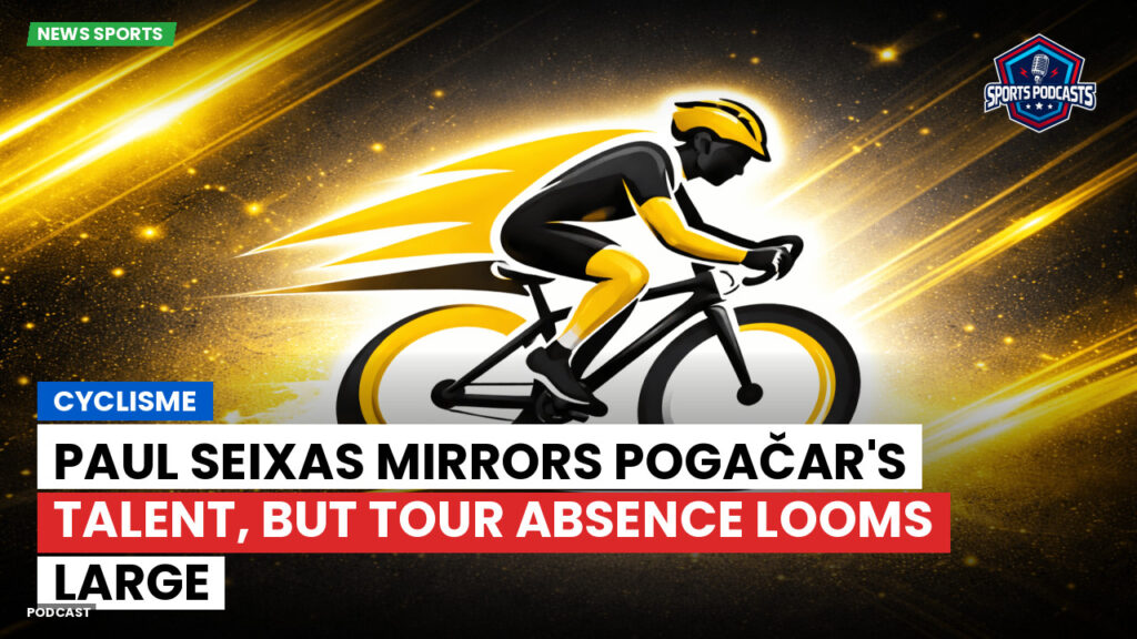 Cyclisme Podcast: Cyclisme : Paul Seixas mirrors Pogačar's talent, but Tour absence looms large