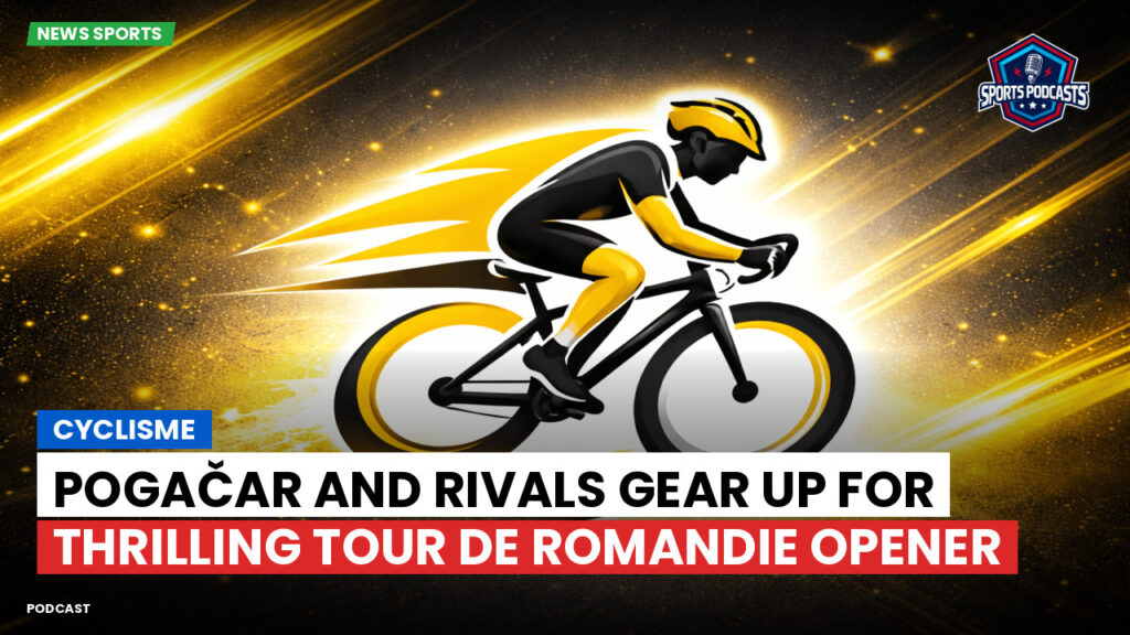 Cyclisme Podcast: Cyclisme : Pogačar and Rivals Gear Up for Thrilling Tour de Romandie Opener