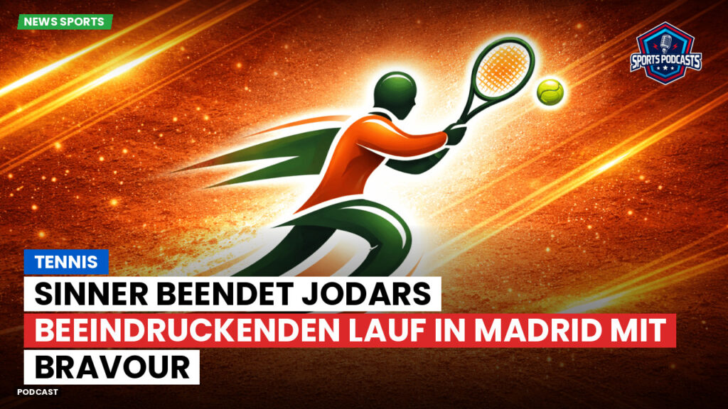 Tennis Podcast: Tennis : Sinner beendet Jodars beeindruckenden Lauf in Madrid mit Bravour