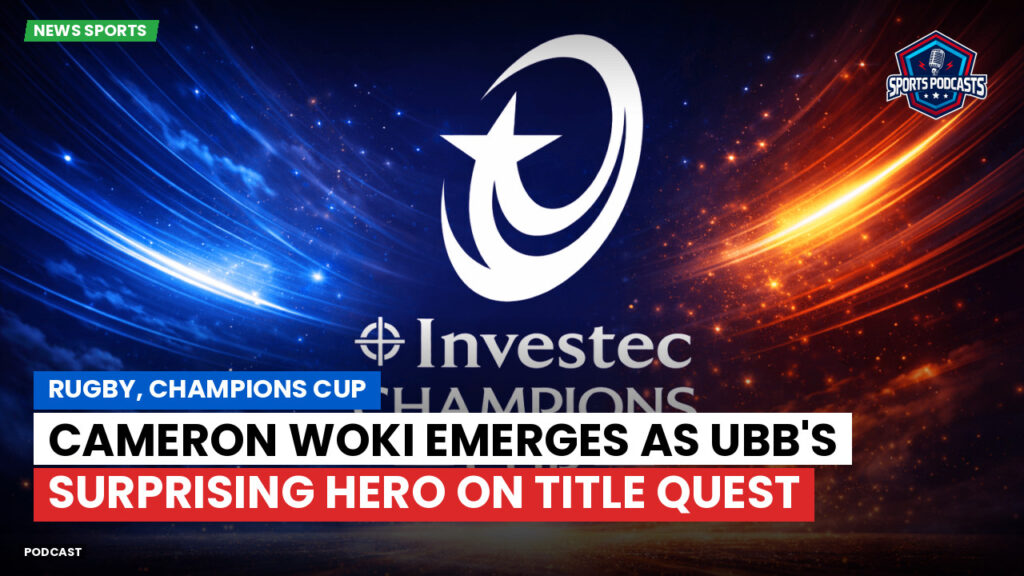 Champions Cup Podcast: Rugby, Champions Cup: Cameron Woki emerges as UBB's surprising hero on title quest