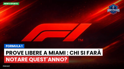 Formula 1 Podcast: Formula 1 : Prove Libere a Miami : chi si farà notare quest'anno?