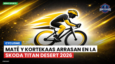 Ciclismo Podcast: Cyclisme : Maté y Kortekaas arrasan en la Skoda Titan Desert 2026