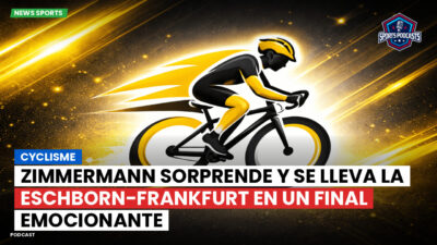 Ciclismo Podcast: Cyclisme : Zimmermann sorprende y se lleva la Eschborn-Frankfurt en un final emocionante