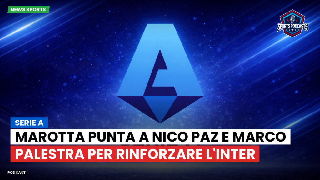 Serie A Podcast: Serie A : Marotta punta a Nico Paz e Marco Palestra per rinforzare l'Inter