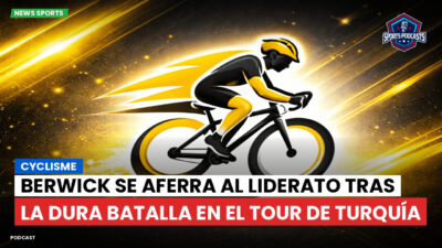 Ciclismo Podcast: Cyclisme : Berwick se aferra al liderato tras la dura batalla en el Tour de Turquía